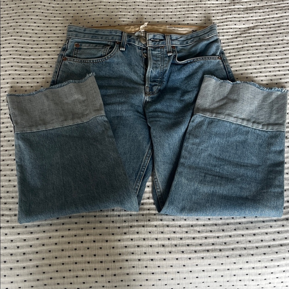 rag & bone Women's High Rise Jeans - Classic Blue